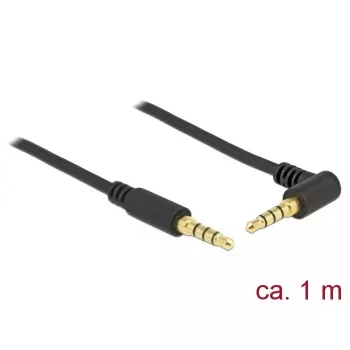 Audio kaabel DeLOCK 85610 1m 3.5mm Must