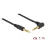 Audio kaabel DeLOCK 85610 1m 3.5mm Must