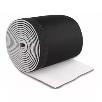 DeLOCK kaablikate neopreenist painduv 3 m x 135 mm must valge