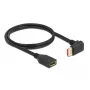 DisplayPorti pikenduskaabel DeLOCK 90° allapoole nurga all 8K 1m