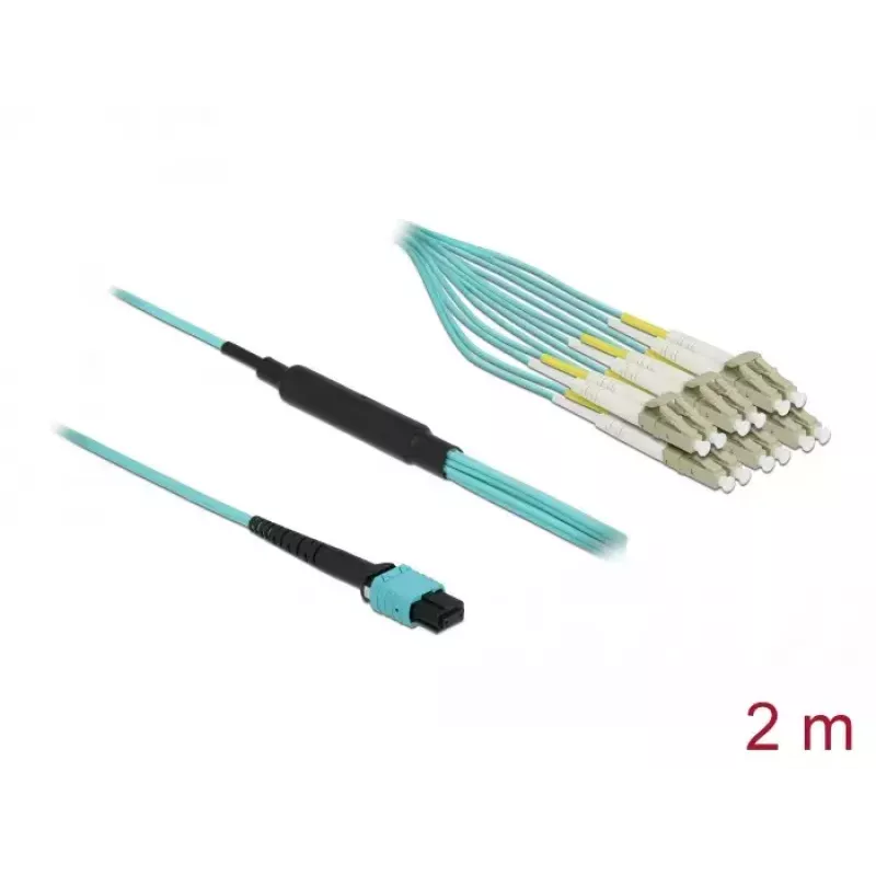 Optiline kaabel MPO emane – 12 x LC Duplex isane DeLOCK 84872