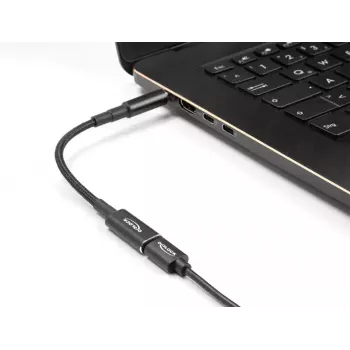 DeLOCK adapterkaabel USB USB-C emane Dell 7,4 x 5,0 mm isasele 15 cm