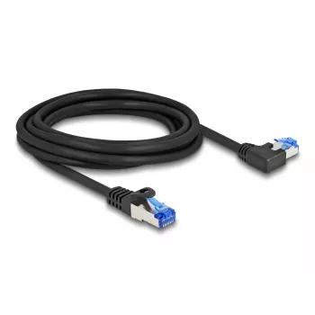 DeLOCK RJ45 Cat.6A S/FTP võrgukaabel, 3 m, must