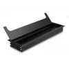 Kaabli läbiviik DELOCK 66857 lauale, must, 80×280×28 mm, 1 tk