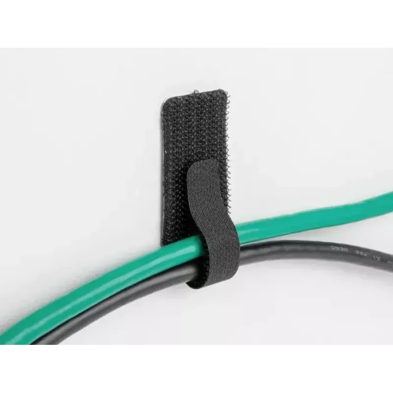 DeLOCK Mini takjakinnitusega kaablihoidja P 90 mm x L 24 mm isekleepuv 10 tk valge