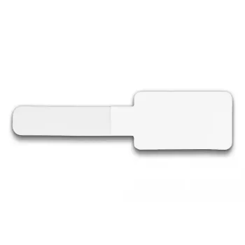 DeLOCK Mini takjakinnitusega kaablihoidja P 90 mm x L 24 mm isekleepuv 10 tk valge