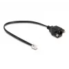DeLOCK-kaabel RJ10-pistik RJ10-pesale 30 cm must