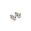 DeLOCK kaabliläbiviik harja ja 2 x RJ45 võtmemooduliga Cat.6, alumiinium