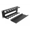 Kaabelduspaneel DeLOCK 10 tolli 66844 must