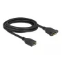DisplayPort-kaabel emane-emane paneeli kinnitusega DeLOCK 87103 3 m