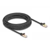 DeLOCK RJ45 võrgukaabel Cat.6A S/FTP 7,5 m Must