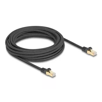 DeLOCK RJ45 võrgukaabel Cat.6A S/FTP 7,5 m Must