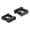Kaablihoidja DeLOCK 60486 25 mm must 4 tk