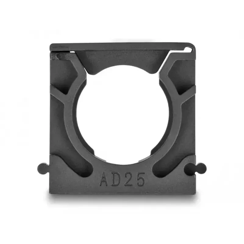 Kaablihoidja DeLOCK 60486 25 mm must 4 tk