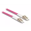 DeLOCK fiiberoptiline kaabel LC Duplex – LC Duplex OM4 2 m