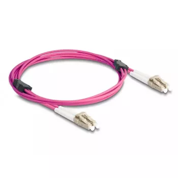 DeLOCK fiiberoptiline kaabel LC Duplex – LC Duplex OM4 2 m