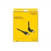 DELOCK DisplayPort kaabel 3 m, DisplayPort to DisplayPort, 5,7 mm läbimõõt, toetab kuni 32 helikanalit