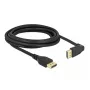 DELOCK DisplayPort kaabel 3 m, DisplayPort to DisplayPort, 5,7 mm läbimõõt, toetab kuni 32 helikanalit