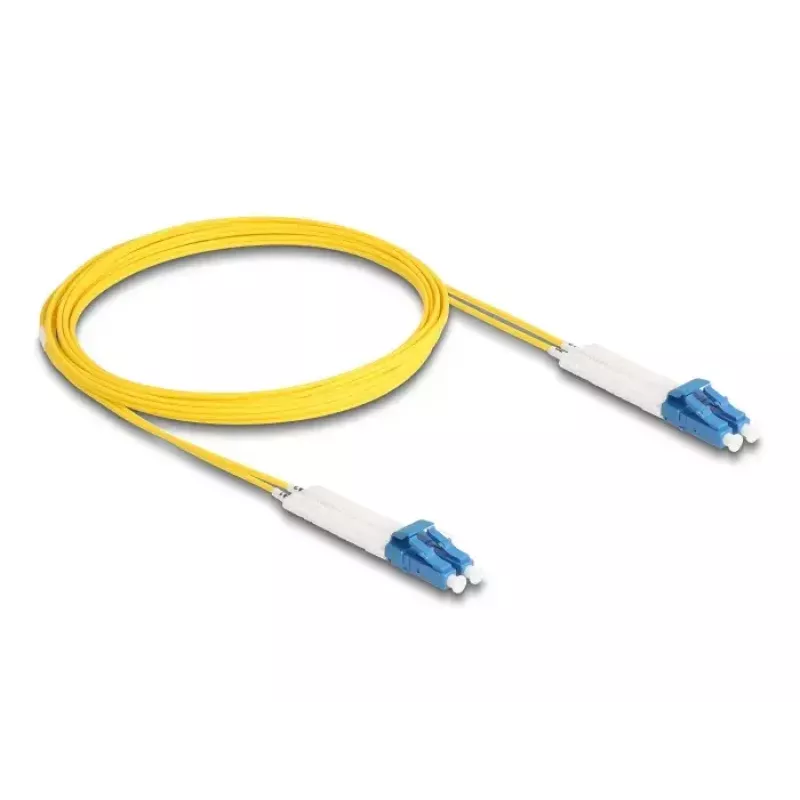 Optiline fiiberkaabel DeLOCK 88072 LC Duplex to LC Duplex OS2 3m
