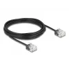 Võrgukaabel DeLOCK RJ45 Cat.6 UTP 5m Must