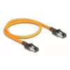 Võrgukaabel DeLOCK RJ45 USB USB-C 3m Cat6A oranž