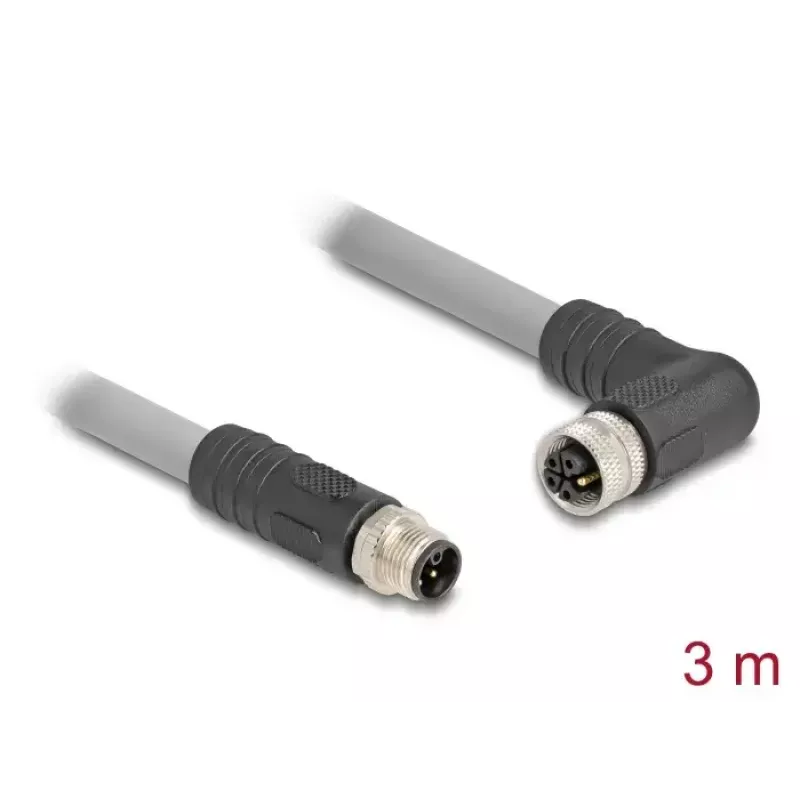 DeLOCK anduri/täituri kaabel 3 m RST M12 Hall 80544