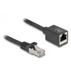 Võrgukaabel DeLOCK 90320 RJ-45 Cat6a 1 m Must