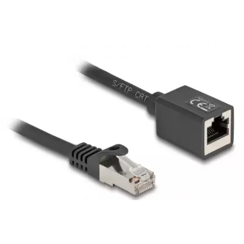 Võrgukaabel DeLOCK 90320 RJ-45 Cat6a 1 m Must