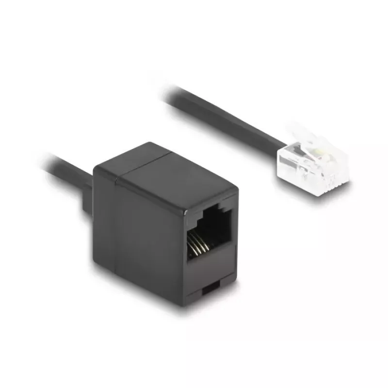 DeLOCK telefonikaabel 2 m must RJ-11 RJ-45 88721