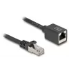 Võrgukaabel DeLOCK 90318 RJ-45 Cat6a 5 m Must