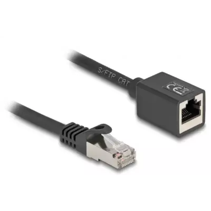Võrgukaabel DeLOCK 90318 RJ-45 Cat6a 5 m Must
