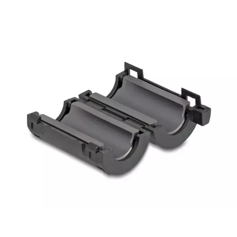 DELOCK 80947 ferriitsüdamikuga klemm, must, 36×19,5×18 mm, 2 tk pakendis