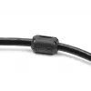 Ferriitsüdamikuga klamber DELOCK 80948, must, nikkel/plast/tsink, 36×23,5×22,2 mm, 2 tk pakendis
