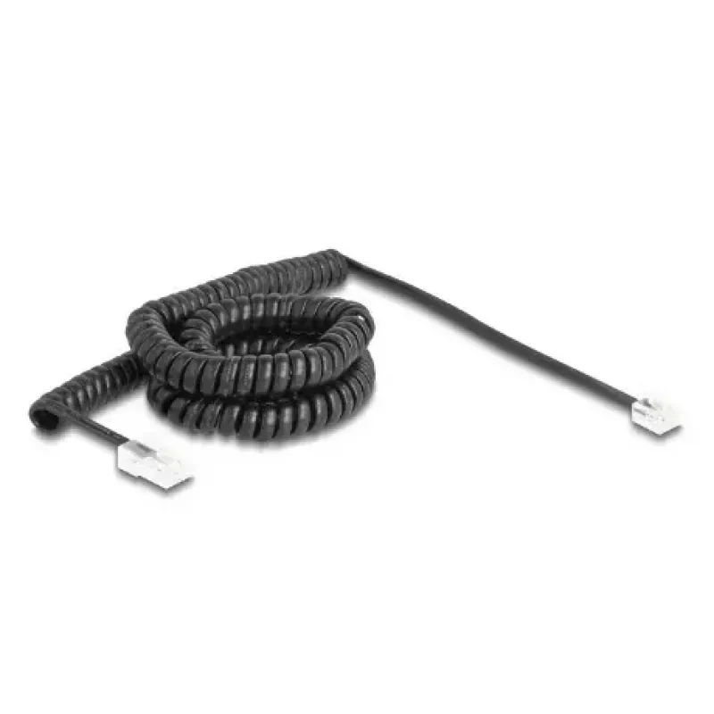 DeLOCK telefonikaabel 5 m Must 88481 RJ-11 RJ-45