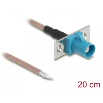 DELOCK 90726 koaksiaalkaabel RG-316/U 0,2 m FAKRA Z pistikuga