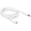 Audio kaabel 3.5mm M-F DeLOCK 83769 3m Valge