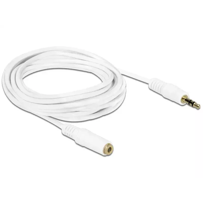 Audio kaabel 3.5mm M-F DeLOCK 83769 3m Valge
