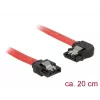 SATA-kaabel DeLOCK 83962 0,2 m SATA 7-pin punane