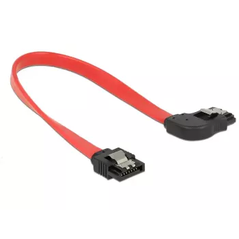 SATA-kaabel DeLOCK 83967 0,2 m SATA 7-kontaktiline Must Punane