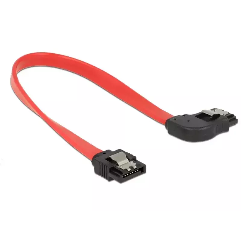 SATA-kaabel DeLOCK 83967 0,2 m SATA 7-kontaktiline Must Punane