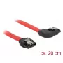 SATA-kaabel DeLOCK 83967 0,2 m SATA 7-kontaktiline Must Punane