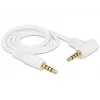 Audiojuhe DeLOCK 84736 0,5 m 3,5 mm valge