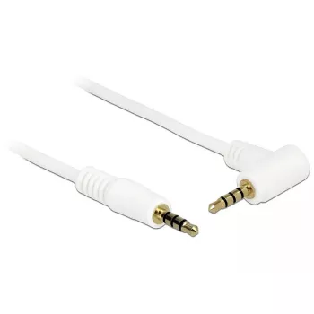 Audiojuhe DeLOCK 84736 0,5 m 3,5 mm valge