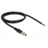 Toitekaabel DeLOCK 89907 Must 0,95 m