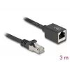 Võrgukaabel DeLOCK 90317 RJ-45 Cat6a 3 m Must