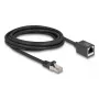 Võrgukaabel DeLOCK 90317 RJ-45 Cat6a 3 m Must