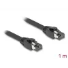 DeLOCK RJ45 võrgukaabel Cat.8.1 S/FTP 1 m kuni 40 Gbps must
