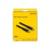 DeLOCK USB4 40 Gbps koaksiaalkaabel 1.2 m USB PD 3.1 240 W