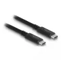 DeLOCK USB4 40 Gbps koaksiaalkaabel 1.2 m USB PD 3.1 240 W