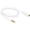 Audio kaabel DeLOCK 84717 0.5m 3.5mm Valge